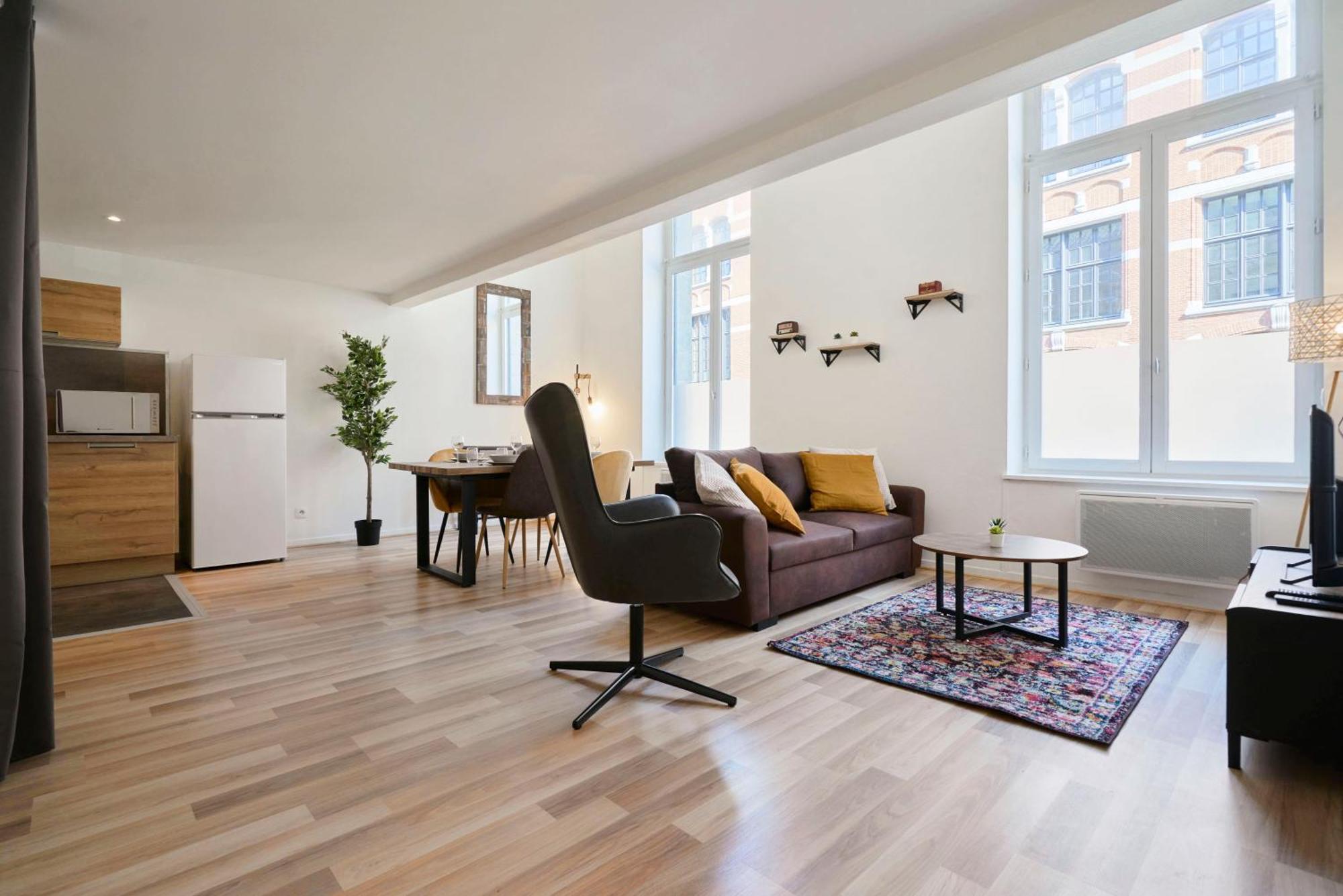 Апартаменты Locationstourcoing - Le Loft Экстерьер фото